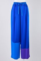 【エンフォルド/ENFOLD】のミッションサテン カラーブロック PT/パンツ 人気、トレンドファッション・服の通販 founy(ファニー) ファッション Fashion レディースファッション Fashion for Women パンツ Pants & Trousers サテン Satin, Glossy Fabric シンプル Simple, Minimal ブロック Block, Solid Block Pattern リラックス Relax, Relaxed Fit 夏 Summer thumbnail ブルー|ID: prp329100004420278 ipo3291000000036099792