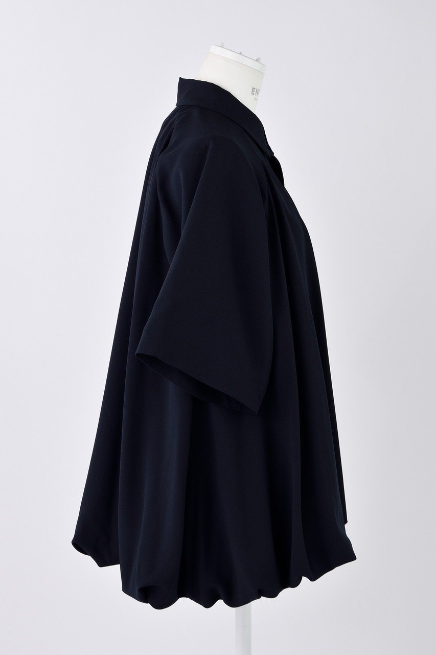 【エンフォルド/ENFOLD】のPEライトジョーゼット バルーン5分袖 BL/ブラウス 人気、トレンドファッション・服の通販 founy(ファニー) 　ファッション　Fashion　レディースファッション　Fashion for Women　トップス・カットソー　Cut & Sew Tops　シャツ・ブラウス・オフィスカジュアル　Elegant Blouses & Button-Ups　ショート　Short, Short Length　ジョーゼット　Georgette, Semi-Sheer Fabric　スリーブ　Sleeve, Long Sleeve / Short Sleeve　バルーン　Balloon, Balloon Silhouette　other-4|ID: prp329100004420283 ipo3291000000036396300