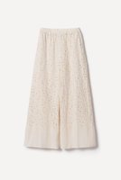 【プリスティン/PRISTINE】の木蓮ボーラー刺繍パンツ 人気、トレンドファッション・服の通販 founy(ファニー) ファッション Fashion レディースファッション Fashion for Women パンツ Pants & Trousers おすすめ Recommended / Our Picks ワイド Wide, Wide Fit エレガント 上品 Elegant |ID:prp329100004420285