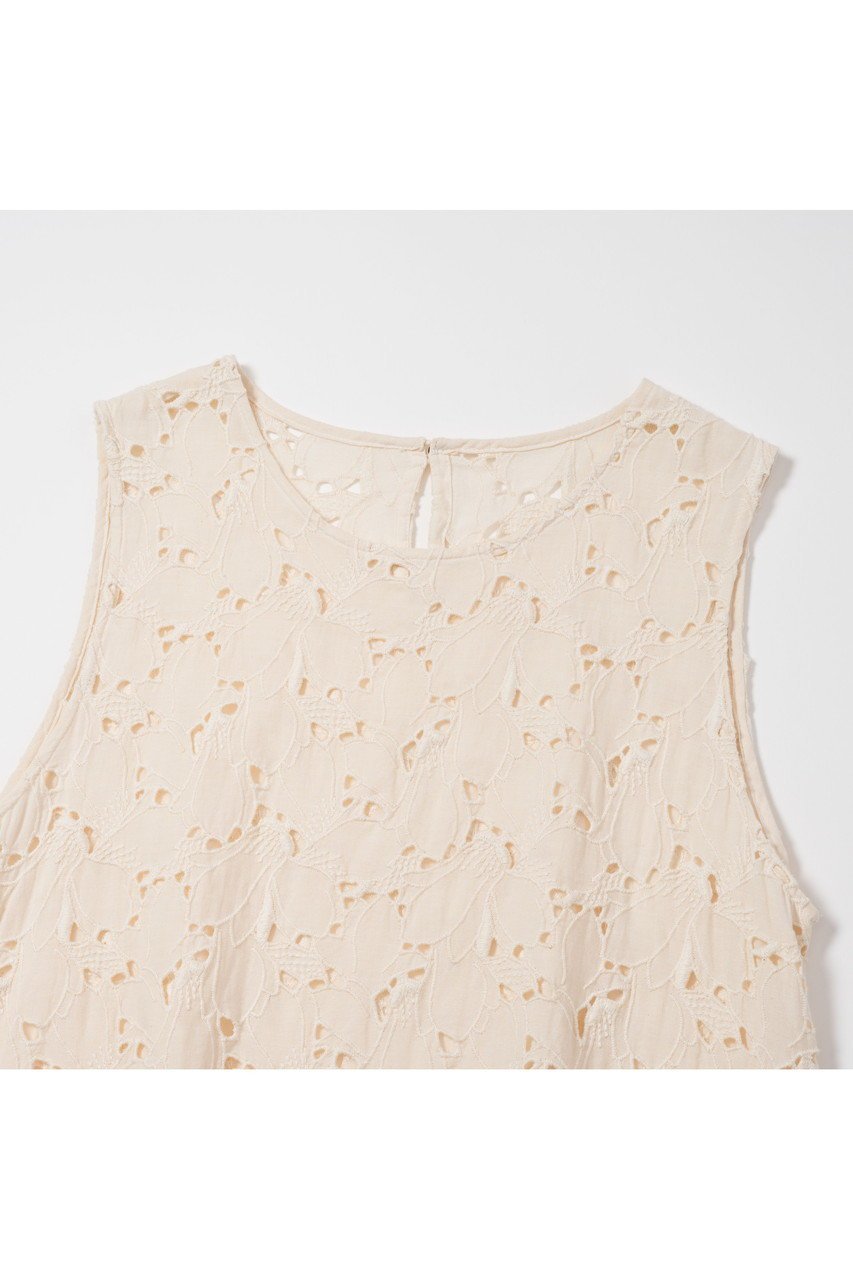 【プリスティン/PRISTINE】の木蓮ボーラー刺繍チュニック 人気、トレンドファッション・服の通販 founy(ファニー) 　ファッション　Fashion　レディースファッション　Fashion for Women　ワンピース　Dresses　チュニック　Tunic Tops & Dresses　おすすめ　Recommended / Our Picks　チュニック　Tunic, Long Top　エレガント 上品　Elegant　other-2|ID: prp329100004420286 ipo3291000000032872912