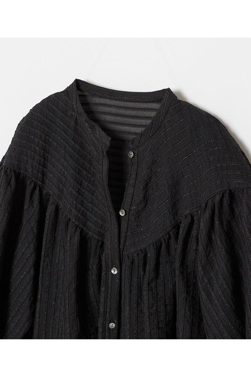 【ハウス オブ ロータス/HOUSE OF LOTUS】のラメドビーブラウス 人気、トレンドファッション・服の通販 founy(ファニー) 　ファッション　Fashion　レディースファッション　WOMEN　トップス・カットソー　Tops/Tshirt　シャツ/ブラウス　Shirts/Blouses　シアー　Sheer　スリット　Slit　スリーブ　Sleeve　バルーン　Balloon　フェミニン　Feminine　ロング　Long　エレガント 上品　Elegant　other-3|ID: prp329100004420288 ipo3291000000031263844
