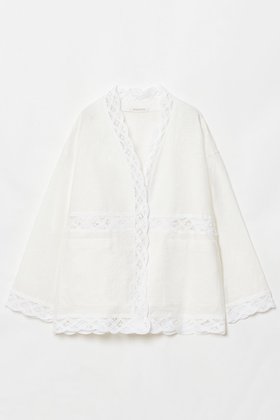 【ハウス オブ ロータス/HOUSE OF LOTUS】 リネンコットンレースジャケット人気、トレンドファッション・服の通販 founy(ファニー) ファッション Fashion レディースファッション Ladies' Fashion Online アウター Coat Outerwear ジャケット Jackets エレガント 上品 Elegant シンプル Simple ジャケット Jacket リネン Linen レース Race 再入荷 Restock/Back In Stock/Re Arrival 夏 Summer |ID:prp329100004420289