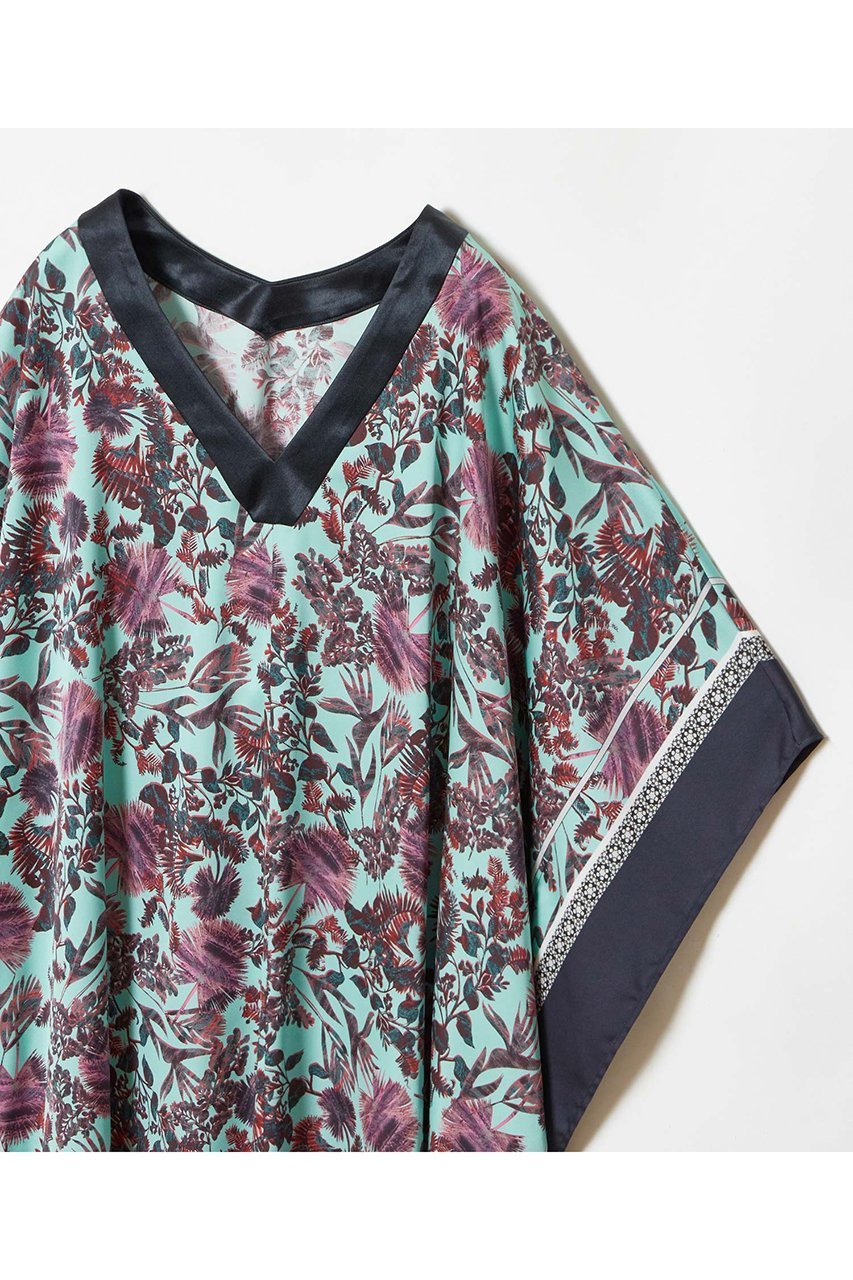 【ハウス オブ ロータス/HOUSE OF LOTUS】のハワイアンパネルプリントカフタン 人気、トレンドファッション・服の通販 founy(ファニー) 　ファッション　Fashion　レディースファッション　Fashion for Women　ワンピース　Dresses　チュニック　Tunic Tops & Dresses　チュニック　Tunic, Long Top　プリント　Print, Printed Pattern　モダン　Modern, Contemporary　リゾート　Resort, Vacation Style　other-3|ID: prp329100004420297 ipo3291000000032790873