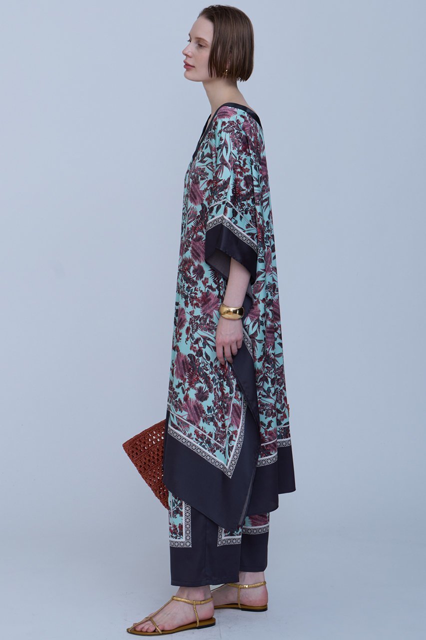 【ハウス オブ ロータス/HOUSE OF LOTUS】のハワイアンパネルプリントカフタン 人気、トレンドファッション・服の通販 founy(ファニー) 　ファッション　Fashion　レディースファッション　Fashion for Women　ワンピース　Dresses　チュニック　Tunic Tops & Dresses　チュニック　Tunic, Long Top　プリント　Print, Printed Pattern　モダン　Modern, Contemporary　リゾート　Resort, Vacation Style　other-7|ID: prp329100004420297 ipo3291000000032790883