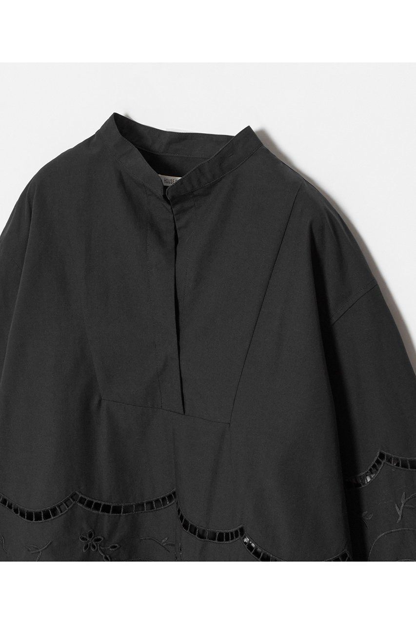 【ハウス オブ ロータス/HOUSE OF LOTUS】のコットンリネンスカラップ刺繍ブラウス 人気、トレンドファッション・服の通販 founy(ファニー) 　ファッション　Fashion　レディースファッション　WOMEN　トップス・カットソー　Tops/Tshirt　シャツ/ブラウス　Shirts/Blouses　エレガント 上品　Elegant　クラシカル　Classical　スリーブ　Sleeve　デニム　Denim　フラワー　Flower　フレアースカート　Flared Skirt　フレアースリーブ　Flared Sleeves　モチーフ　Motif　リラックス　Relax　ロング　Long　other-3|ID: prp329100004420304 ipo3291000000031263953