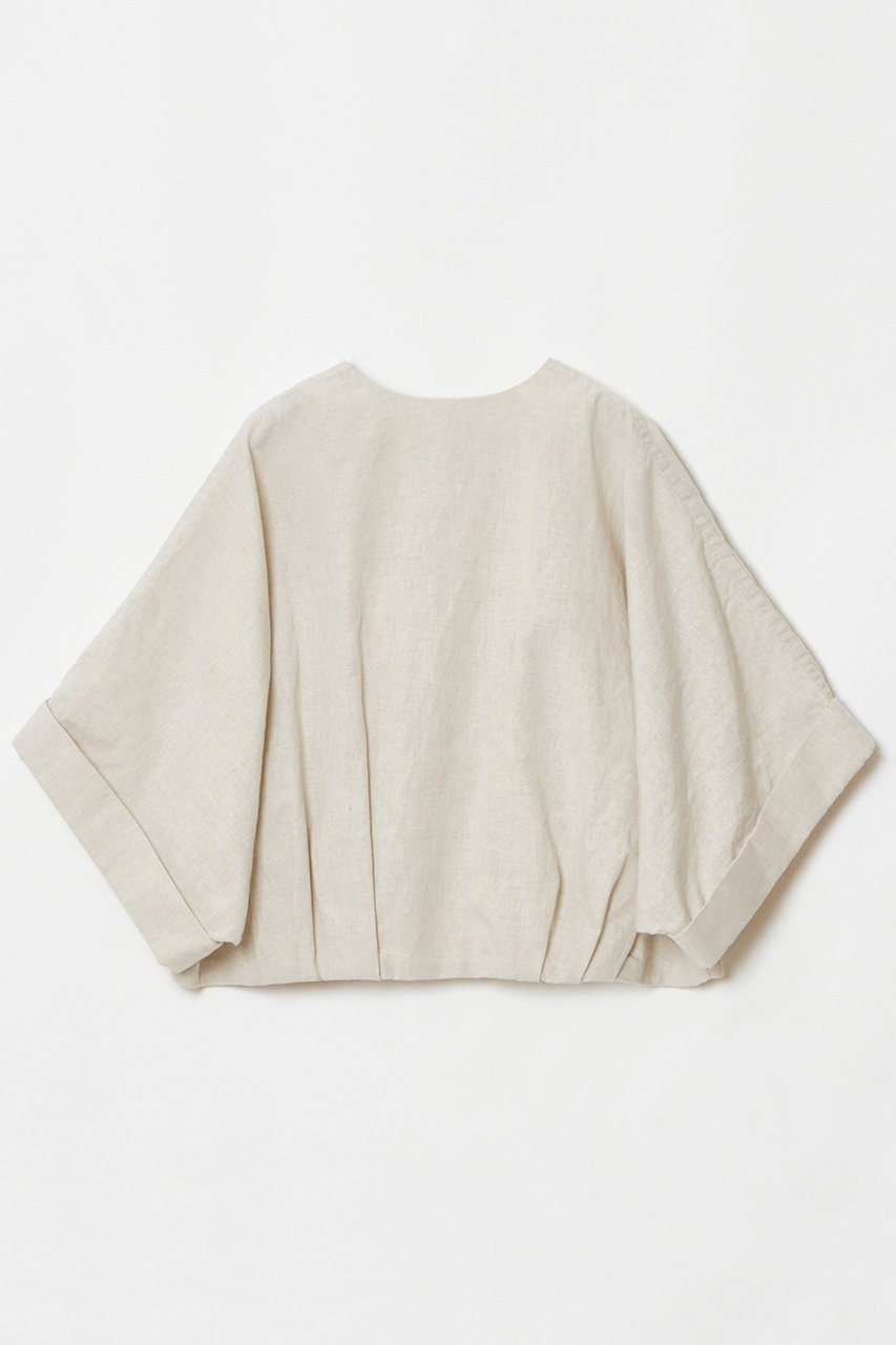 【ハウス オブ ロータス/HOUSE OF LOTUS】のリネンコットンクロップドジャケット 人気、トレンドファッション・服の通販 founy(ファニー) 　ファッション　Fashion　レディースファッション　WOMEN　アウター　Coat Outerwear　ジャケット　Jackets　キャンバス　Canvas　シンプル　Simple　ジャケット　Jacket　デニム　Denim　トレンド　Trend　リネン　Linen　今季　This Season　other-2|ID: prp329100004420310 ipo3291000000031263986