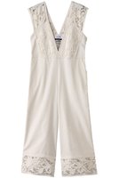 【ミュベール/MUVEIL】のレースサロペット 人気、トレンドファッション・服の通販 founy(ファニー) ファッション Fashion レディースファッション Fashion for Women パンツ Pants & Trousers キャミソール Camisole, Spaghetti Strap Top サロペット Overalls, Salopette タートルネック Turtleneck, High Neck リネン Linen, Linen Fabric レース Lace, Lace Fabric ワイド Wide, Wide Fit ヴィンテージ Vintage Style エレガント 上品 Elegant 吸水 Absorbent, Quick-Dry |ID:prp329100004420312