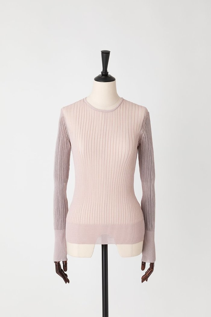 【オーヴィル/EAUVIRE】のシアーリブニット インテリア・キッズ・メンズ・レディースファッション・服の通販 founy(ファニー) https://founy.com/ ファッション Fashion レディースファッション WOMEN トップス・カットソー Tops/Tshirt ニット Knit Tops プルオーバー Pullover おすすめ Recommend キャミソール Camisole |ID: prp329100004420316 ipo3291000000030864497
