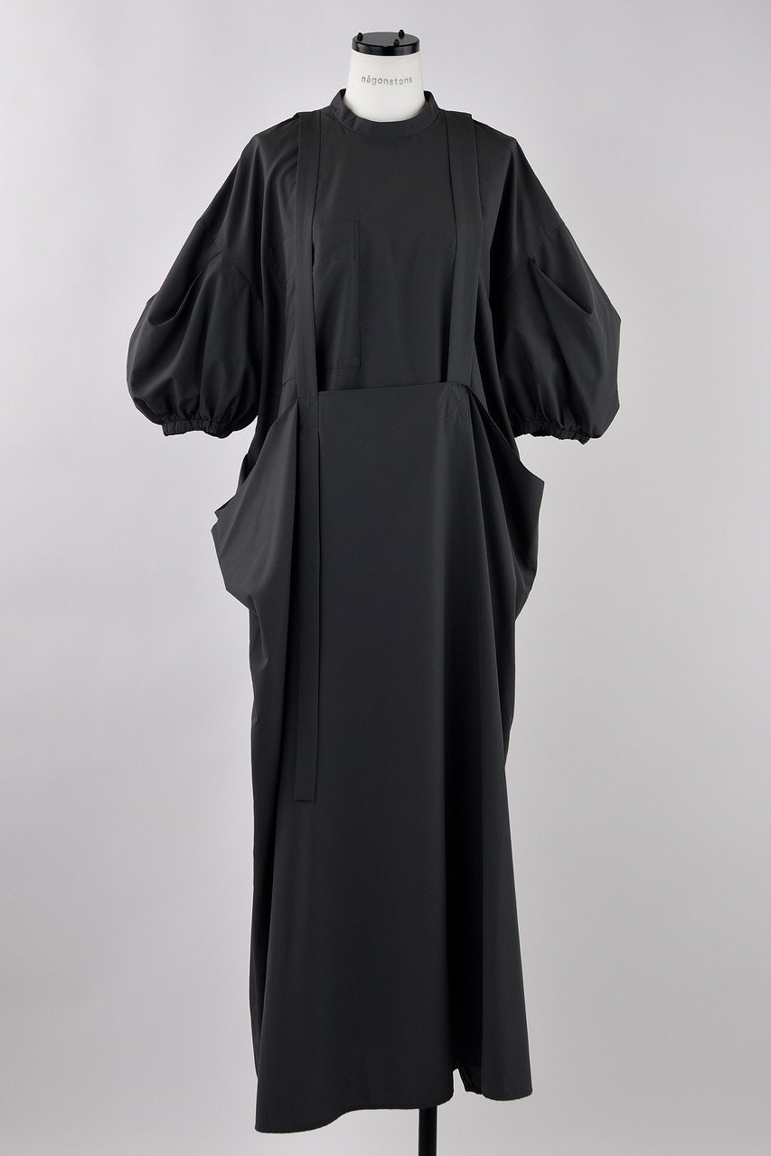 【ナゴンスタンス/nagonstans】のライトタフタ hanging DRS/ドレス インテリア・キッズ・メンズ・レディースファッション・服の通販 founy(ファニー) 　ファッション　Fashion　レディースファッション　Fashion for Women　ワンピース　Dresses　フォーマル・パーティードレス・結婚式用ドレス　Elegant & Casual Dresses　チュニック　Tunic Tops & Dresses　タフタ　Taffeta, Structured Fabric　チュニック　Tunic, Long Top　ドレス　Dress, One-Piece　ドレープ　Drape, Draping Fabric　ランダム　Random, Irregular　ロング　Long, Long-Length　Cement|ID: prp329100004420321 ipo3291000000032870972