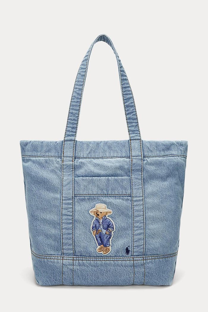 【ラルフローレン/RALPH LAUREN】の【UNISEX】【POLO RALPH LAUREN】TRVLR ベア デニム ミディアム トートバッグ インテリア・キッズ・メンズ・レディースファッション・服の通販 founy(ファニー) https://founy.com/ ファッション Fashion レディースファッション WOMEN バッグ Bag ユニセックス Unisex おすすめ Recommend ウォッシュ Wash デニム Denim |ID: prp329100004420327 ipo3291000000030864536