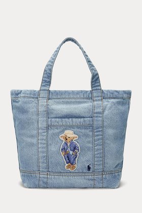 【ラルフローレン/RALPH LAUREN】の【UNISEX】【POLO RALPH LAUREN】TRVLR ベア デニム スモール トードバッグ 人気、トレンドファッション・服の通販 founy(ファニー) ファッション Fashion レディースファッション Fashion for Women バッグ Bags ユニセックス Unisex, Genderless ウォッシュ Washed Finish コンパクト Compact, Small Size デニム Denim, Jeans Material エレガント 上品 Elegant 旅行 Travel |ID:prp329100004420328