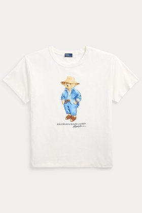 【ラルフローレン/RALPH LAUREN】 【POLO RALPH LAUREN】Polo ベア コットン ジャージー Tシャツ人気、トレンドファッション・服の通販 founy(ファニー) ファッション Fashion レディースファッション WOMEN トップス・カットソー Tops/Tshirt シャツ/ブラウス Shirts/Blouses ロング / Tシャツ T-Shirts カットソー Cut and Sewn ショート Short シンプル Simple ジャージー Jersey ストレート Straight スリーブ Sleeve フィット Fit フロント Front プリント Print リラックス Relax 半袖 Short Sleeve |ID:prp329100004420332