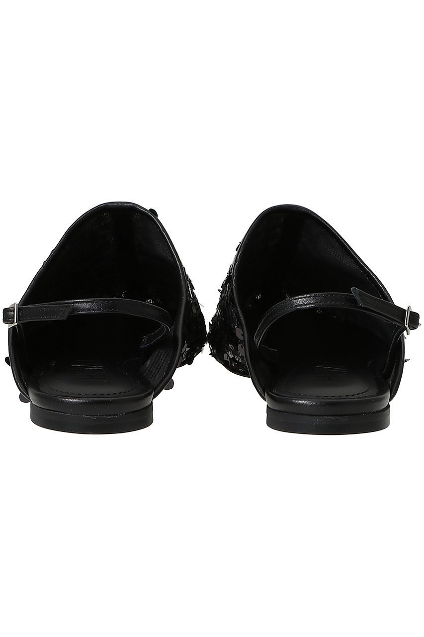 【ヒューン/HEWN】のスパンコールチュールスリングバックシューズ 人気、トレンドファッション・服の通販 founy(ファニー) 　ファッション　Fashion　レディースファッション　Fashion for Women　バッグ　Bags　シャイニー　Shiny, Glossy Finish　シューズ　Shoes, Footwear　スパンコール　Sequins, Sequin Embellishment　センター　Center, Center Line　ソックス　Socks, Hosiery　タイツ　Tights, Legwear　フラット　Flat, Flat Shoes　ラグジュアリー　Luxury, Elegant　リュクス　Luxury, Elegant, High-End, Chic　other-4|ID: prp329100004420336 ipo3291000000034953096