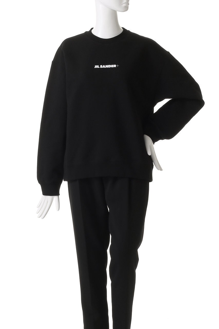 【ジル サンダー/JIL SANDER】の【JIL SANDER+】LOGOクルーネックスエット 人気、トレンドファッション・服の通販 founy(ファニー) ファッション Fashion レディースファッション Fashion for Women トップス・カットソー Cut & Sew Tops シャツ・ブラウス・オフィスカジュアル Elegant Blouses & Button-Ups レディースパーカー・カジュアルフーディー Casual Hoodies & Sweatshirts ロングTシャツ・Tシャツ Longline T-Shirts & Tees スウェット・クルーネックトップス Sweatshirts & Crewnecks / Relaxed Fit Sweat Tops カットソー・ベーシックTシャツ Cut-and-Sewn Tops / Stretch Tees & Basics スウェット / スエット Sweatshirt, Sweatwear スタイリッシュ Stylish, Fashionable スタンダード Standard, Basic other-2|ID: prp329100004420343 ipo3291000000032796386