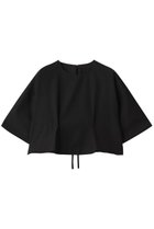 【ランバン オン ブルー/LANVIN en Bleu】のリングツィードオーバーブラウス ブラック|ID: prp329100004420358 ipo3291000000034825780