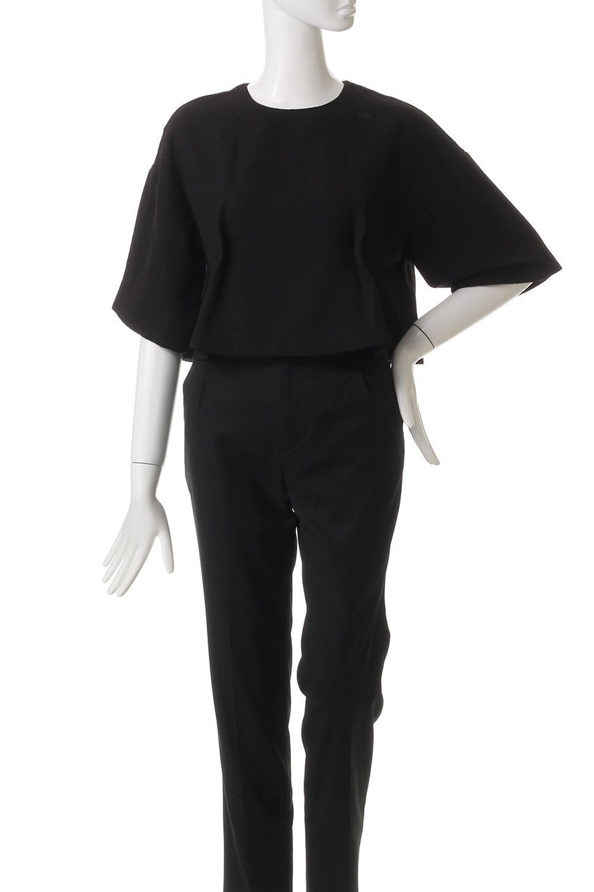 【ランバン オン ブルー/LANVIN en Bleu】のリングツィードオーバーブラウス 人気、トレンドファッション・服の通販 founy(ファニー) ファッション Fashion レディースファッション Fashion for Women トップス・カットソー Cut & Sew Tops シャツ・ブラウス・オフィスカジュアル Elegant Blouses & Button-Ups ショート Short, Short Length シンプル Simple, Minimal スリーブ Sleeve, Long Sleeve / Short Sleeve トレンド Trend, Trending Now バランス Balance, Style Balance フォルム Silhouette, Form ボックス Boxy, Box Shape リボン Ribbon, Bow other-2|ID: prp329100004420358 ipo3291000000034825781