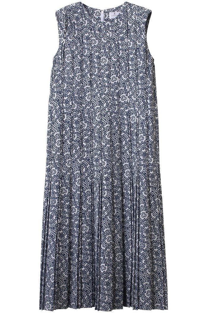 【ランバン オン ブルー/LANVIN en Bleu】のKaleidscope logoワンピース インテリア・キッズ・メンズ・レディースファッション・服の通販 founy(ファニー) https://founy.com/ ファッション Fashion レディースファッション WOMEN ワンピース Dress チュニック Tunic チュニック Tunic プリント Print リゾート Resort ロング Long 再入荷 Restock/Back In Stock/Re Arrival |ID: prp329100004420361 ipo3291000000030864704