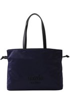 【ランバン オン ブルー/LANVIN en Bleu】の2wayサテンナイロンドロストトートバック小 ネイビー|ID:prp329100004420366