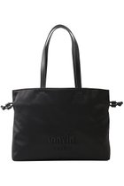 【ランバン オン ブルー/LANVIN en Bleu】の2wayサテンナイロンドロストトートバック小 ブラック|ID: prp329100004420366 ipo3291000000035103265