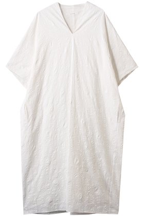 【プレインピープル/PLAIN PEOPLE】 塩縮プリントVネックワンピース人気、トレンドファッション・服の通販 founy(ファニー) ファッション Fashion レディースファッション Fashion for Women ワンピース Dresses チュニック Tunic Tops & Dresses チュニック Tunic, Long Top フラワー Flower, Floral プリント Print, Printed Pattern ロング Long, Long-Length |ID:prp329100004420371