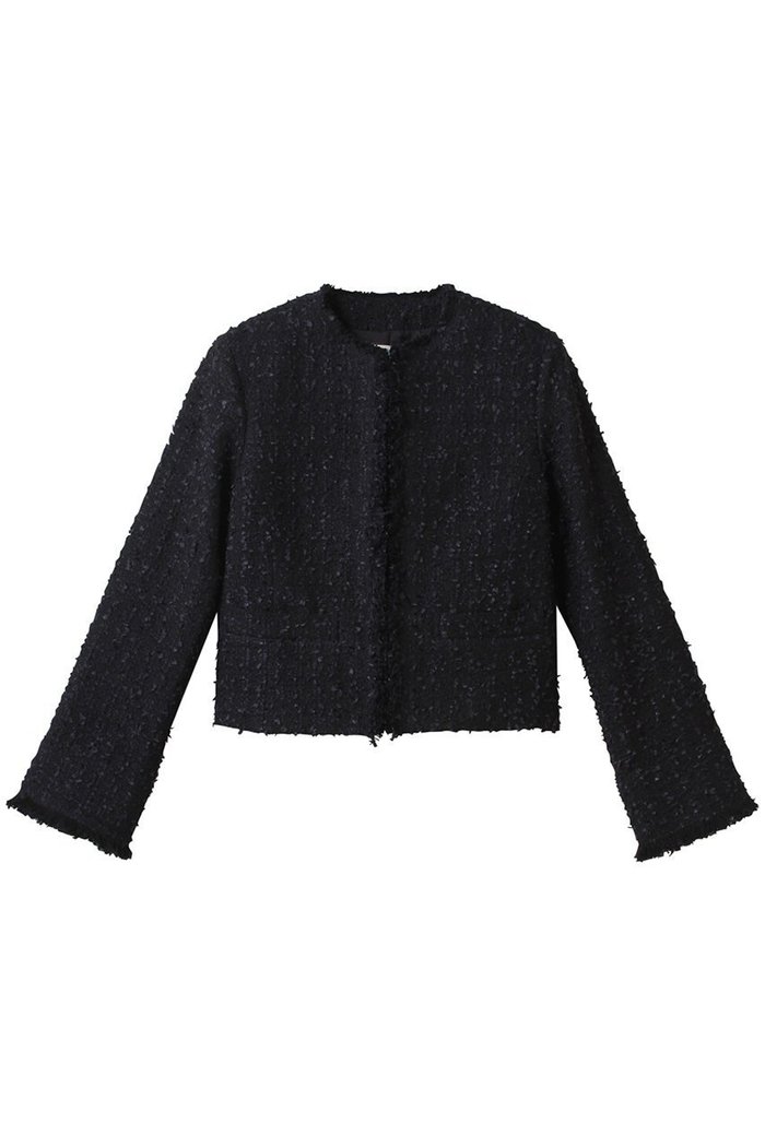 【サードマガジン/THIRD MAGAZINE】の#12 JACKET トゥエルブジャケット インテリア・キッズ・メンズ・レディースファッション・服の通販 founy(ファニー) https://founy.com/ ファッション Fashion レディースファッション Fashion for Women アウター Coat / Outerwear Collection レディースジャケット・軽アウター Jackets おすすめ Recommended / Our Picks エレガント 上品 Elegant ジャケット Jacket, Outerwear スリーブ Sleeve, Long Sleeve / Short Sleeve ツイード Twill, Twill Weave デニム Denim, Jeans Material ロング Long, Long-Length |ID: prp329100004420374 ipo3291000000036061024