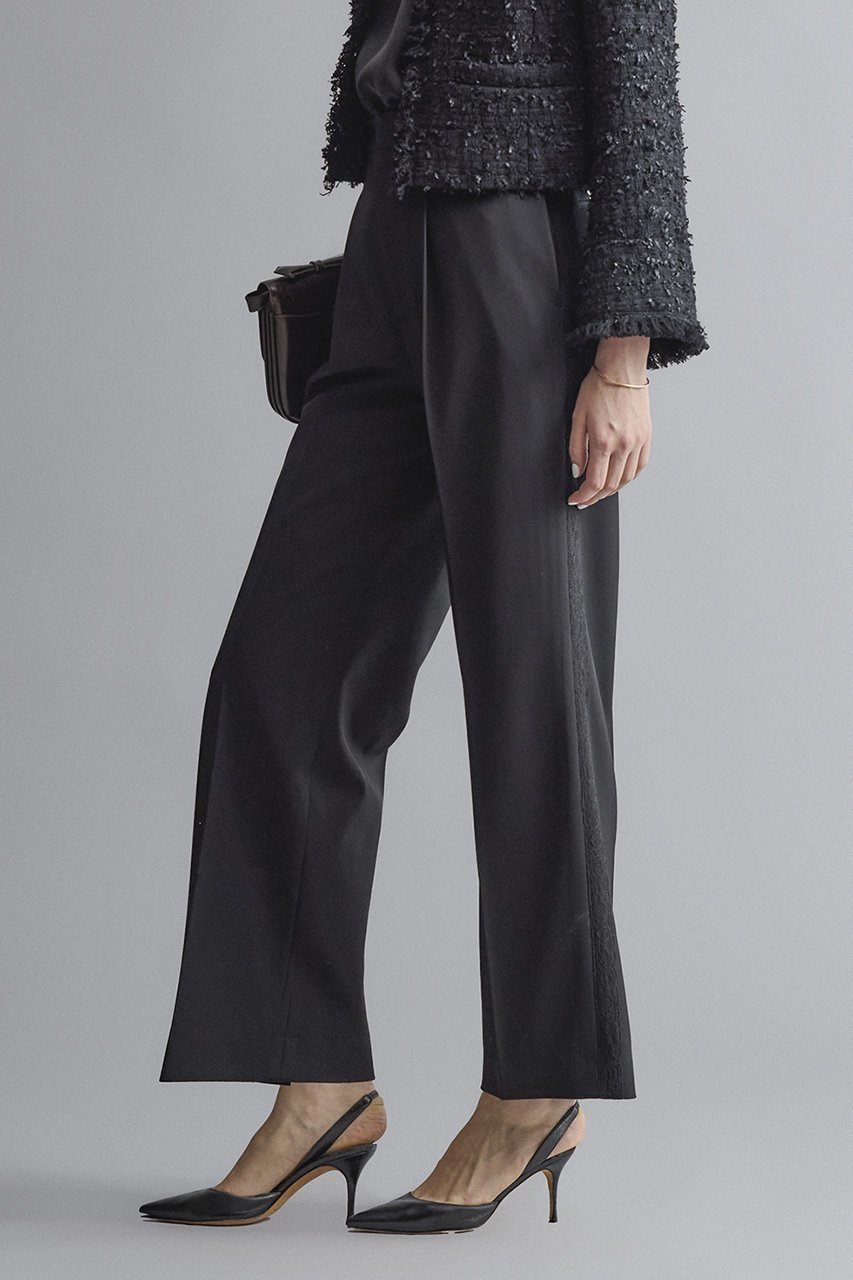 【サードマガジン/THIRD MAGAZINE】の#13 PANTS 人気、トレンドファッション・服の通販 founy(ファニー) 　ファッション　Fashion　レディースファッション　WOMEN　パンツ　Pants　ストレート　Straight　センター　Center　フェミニン　Feminine　フレンチ　French　マニッシュ　Mannish　レース　Race　ロング　Long　定番　Standard　other-8|ID: prp329100004420376 ipo3291000000031329090