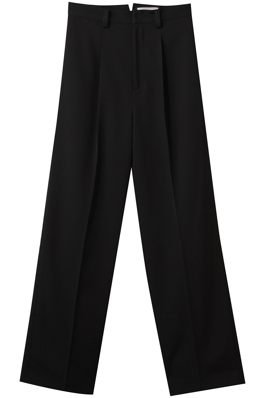 【サードマガジン/THIRD MAGAZINE】の#13 PANTS インテリア・キッズ・メンズ・レディースファッション・服の通販 founy(ファニー) 　ファッション　Fashion　レディースファッション　Fashion for Women　パンツ　Pants & Trousers　ストレート　Straight, Straight Cut　センター　Center, Center Line　フェミニン　Feminine, Girly　フレンチ　French, French Style　マニッシュ　Mannish, Boyish　レース　Lace, Lace Fabric　ロング　Long, Long-Length　定番　Standard, Basic Item　ブラック|ID: prp329100004420376 ipo3291000000032910197