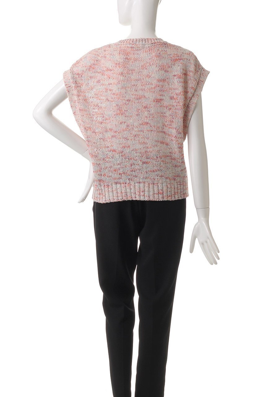 【ハウス オブ ロータス/HOUSE OF LOTUS】のミックスヤーンジレ 人気、トレンドファッション・服の通販 founy(ファニー) 　ファッション　Fashion　レディースファッション　WOMEN　アウター　Coat Outerwear　ジャケット　Jackets　グラデーション　Gradation　ジャケット　Jacket　ツィード　Tweed　バランス　Balance　ベスト　Vest　ミックス　Mix　レーシー　Lacey　春　Spring　other-4|ID: prp329100004420383 ipo3291000000031264683