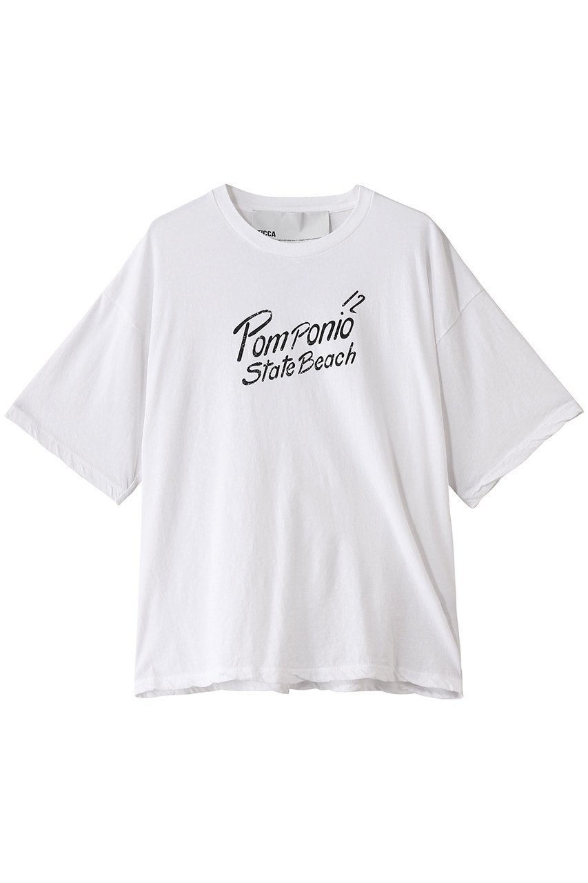 【プルミエ アロンディスモン/1er Arrondissement】の【TICCA】トップス 人気、トレンドファッション・服の通販 founy(ファニー) 　ファッション　Fashion　レディースファッション　Fashion for Women　トップス・カットソー　Cut & Sew Tops　シャツ・ブラウス・オフィスカジュアル　Elegant Blouses & Button-Ups　ロングTシャツ・Tシャツ　Longline T-Shirts & Tees　カットソー・ベーシックTシャツ　Cut-and-Sewn Tops / Stretch Tees & Basics　ショート　Short, Short Length　スリーブ　Sleeve, Long Sleeve / Short Sleeve　プリント　Print, Printed Pattern　半袖　Short Sleeve, Half Sleeve　 other-1|ID: prp329100004420384 ipo3291000000032870326
