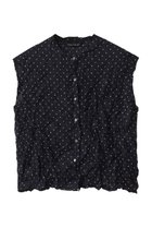 【ミズイロ インド/mizuiro ind】のdots print catch washer N/S shirt シャツ navy|ID: prp329100004420386 ipo3291000000030892789