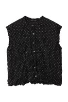 【ミズイロ インド/mizuiro ind】のdots print catch washer N/S shirt シャツ black|ID: prp329100004420386 ipo3291000000031617115