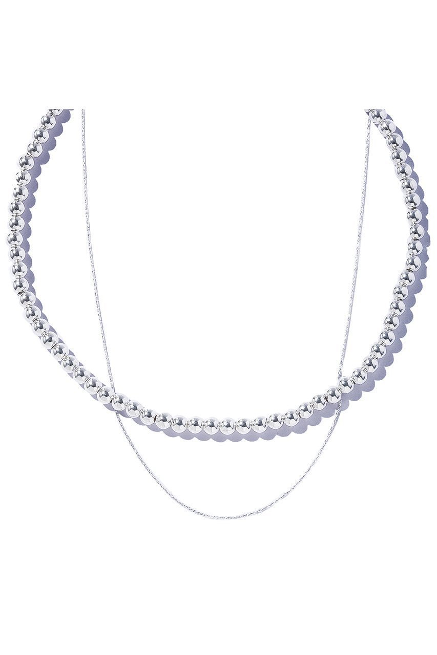 【クイップ クエイント/quip queint】のbowling tribe layer ネックレス 人気、トレンドファッション・服の通販 founy(ファニー) 　ファッション　Fashion　レディースファッション　Fashion for Women　ジュエリー　Jewelry　ネックレス　Necklaces & Pendants　キャップ　Cap, Baseball Cap　シルバー　Silver, Metallic Silver　ジュエリー　Jewelry, Accessories　スウェット / スエット　Sweatshirt, Sweatwear　タートルネック　Turtleneck, High Neck　チェーン　Chain, Chain Strap　ネックレス　Necklace, Pendant Necklace　モダン　Modern, Contemporary　リブニット　Rib Knit, Ribbed Knit　other-3|ID: prp329100004420407 ipo3291000000031264897