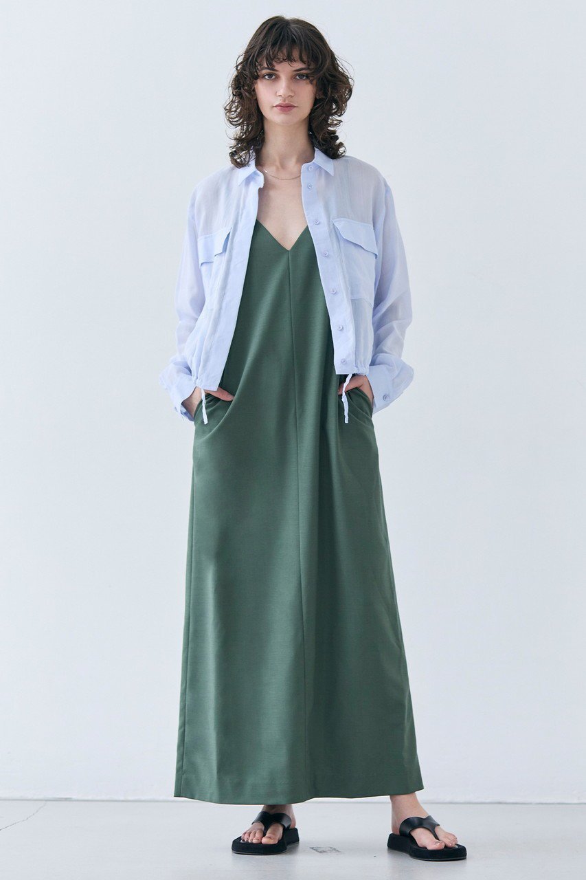 【ベイジ,/BEIGE,】のOREGANO(オレガノ)/サマーウールキャミソールドレス 人気、トレンドファッション・服の通販 founy(ファニー) 　ファッション　Fashion　レディースファッション　Fashion for Women　ワンピース　Dresses　フォーマル・パーティードレス・結婚式用ドレス　Elegant & Casual Dresses　チュニック　Tunic Tops & Dresses　おすすめ　Recommended / Our Picks　スニーカー　Sneakers, Trainers　チュニック　Tunic, Long Top　ロング　Long, Long-Length　夏　Summer　春　Spring　S/S・春夏　SS, Spring/Summer, Warm Season　other-6|ID: prp329100004420412 ipo3291000000035333208