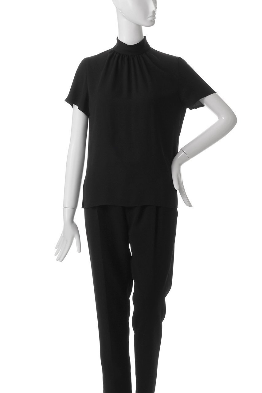 【ベイジ,/BEIGE,】のEVA(エバ)/ブラウス 人気、トレンドファッション・服の通販 founy(ファニー) 　ファッション　Fashion　レディースファッション　Fashion for Women　トップス・カットソー　Cut & Sew Tops　シャツ・ブラウス・オフィスカジュアル　Elegant Blouses & Button-Ups　エレガント 上品　Elegant　ギャザー　Gathered, Ruffled　ショート　Short, Short Length　スリーブ　Sleeve, Long Sleeve / Short Sleeve　セレモニー　Ceremony　ドレープ　Drape, Draping Fabric　ハイネック　High Neck, Mock Neck　other-2|ID: prp329100004420413 ipo3291000000035366726