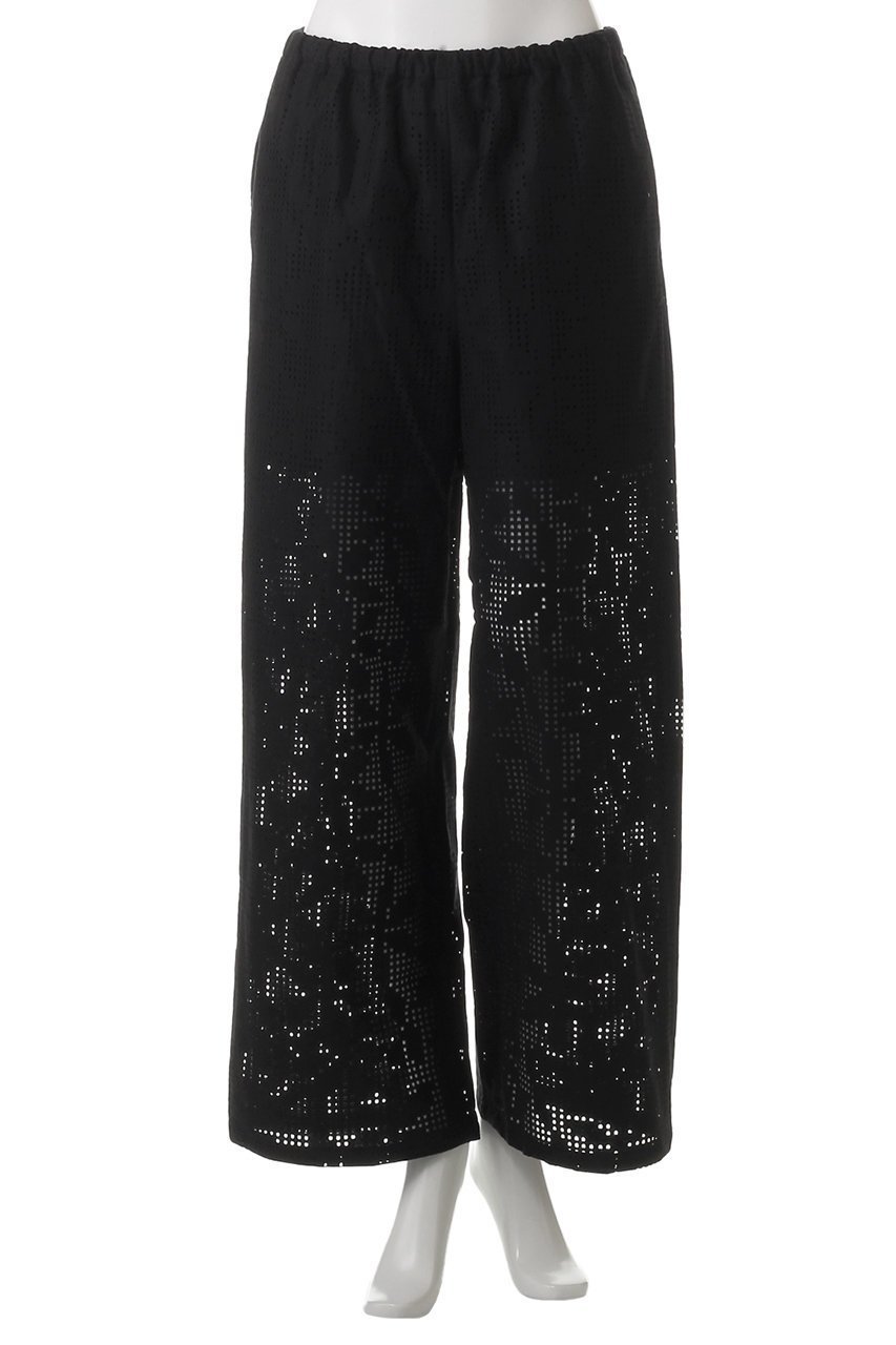 【ミディウミソリッド/MIDIUMISOLID】のlace easy PT.S パンツ 人気、トレンドファッション・服の通販 founy(ファニー) 　ファッション　Fashion　レディースファッション　Fashion for Women　パンツ　Pants & Trousers　エレガント 上品　Elegant　レース　Lace, Lace Fabric　夏　Summer　other-2|ID: prp329100004420415 ipo3291000000032910183