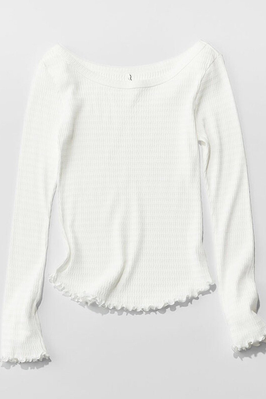 【サク レ/Sacre / GOODS】のブラン クルーネック長袖シャツ インテリア・キッズ・メンズ・レディースファッション・服の通販 founy(ファニー) タートル Turtleneck, Turtle Collar タートルネック Turtleneck, High Neck パジャマ Pajamas, Sleepwear ルーズ Loose, Oversized 長袖 Long Sleeve, Full Sleeve ブラン|ID: prp329100004421932 ipo3291000000034462955