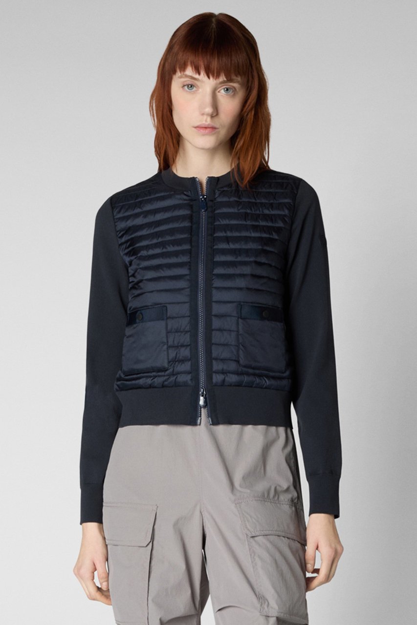 【セーブ ザ ダック/SAVE THE DUCK】のBRIONY D31961W ISMI20 キルティングニットコンビ ブルゾン 人気、トレンドファッション・服の通販 founy(ファニー) ファッション Fashion レディースファッション Fashion for Women アウター Coat / Outerwear Collection レディースジャケット・軽アウター Jackets ブルゾンジャケット・スポーティアウター Blouson Jackets キルティング Quilted, Quilting クロップド Cropped, Short Length シンプル Simple, Minimal ジャケット Jacket, Outerwear トレンド Trend, Trending Now バランス Balance, Style Balance ブルゾン Blouson, Bomber Jacket ポケット Pocket, Pocket Detail other-6|ID: prp329100004421935 ipo3291000000032959211