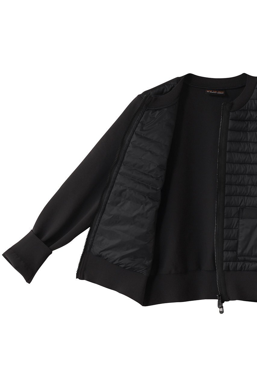 【セーブ ザ ダック/SAVE THE DUCK】のBRIONY D31961W ISMI20 キルティングニットコンビ ブルゾン 人気、トレンドファッション・服の通販 founy(ファニー) ファッション Fashion レディースファッション Fashion for Women アウター Coat / Outerwear Collection レディースジャケット・軽アウター Jackets ブルゾンジャケット・スポーティアウター Blouson Jackets キルティング Quilted, Quilting クロップド Cropped, Short Length シンプル Simple, Minimal ジャケット Jacket, Outerwear トレンド Trend, Trending Now バランス Balance, Style Balance ブルゾン Blouson, Bomber Jacket ポケット Pocket, Pocket Detail other-6|ID: prp329100004421935 ipo3291000000036509800