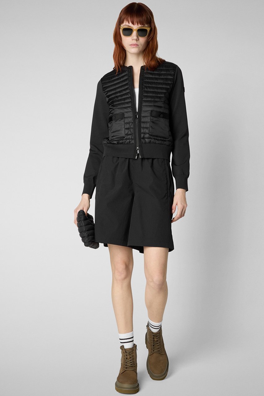 【セーブ ザ ダック/SAVE THE DUCK】のBRIONY D31961W ISMI20 キルティングニットコンビ ブルゾン 人気、トレンドファッション・服の通販 founy(ファニー) ファッション Fashion レディースファッション Fashion for Women アウター Coat / Outerwear Collection レディースジャケット・軽アウター Jackets ブルゾンジャケット・スポーティアウター Blouson Jackets キルティング Quilted, Quilting クロップド Cropped, Short Length シンプル Simple, Minimal ジャケット Jacket, Outerwear トレンド Trend, Trending Now バランス Balance, Style Balance ブルゾン Blouson, Bomber Jacket ポケット Pocket, Pocket Detail other-8|ID: prp329100004421935 ipo3291000000036509802