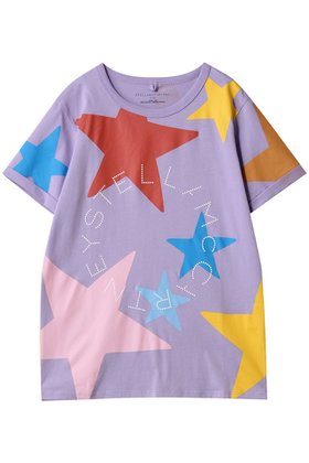 【ステラ マッカートニー/STELLA McCARTNEY / KIDS】の【KIDS】ロゴ スターTシャツ 人気、トレンドファッション・服の通販 founy(ファニー) ファッション Fashion キッズファッション KIDS トップス・カットソー Tops/Tees/Kids カラフル Colorful サークル Circle プリント Print NEW・新作・新着・新入荷 New Arrivals |ID:prp329100004421936