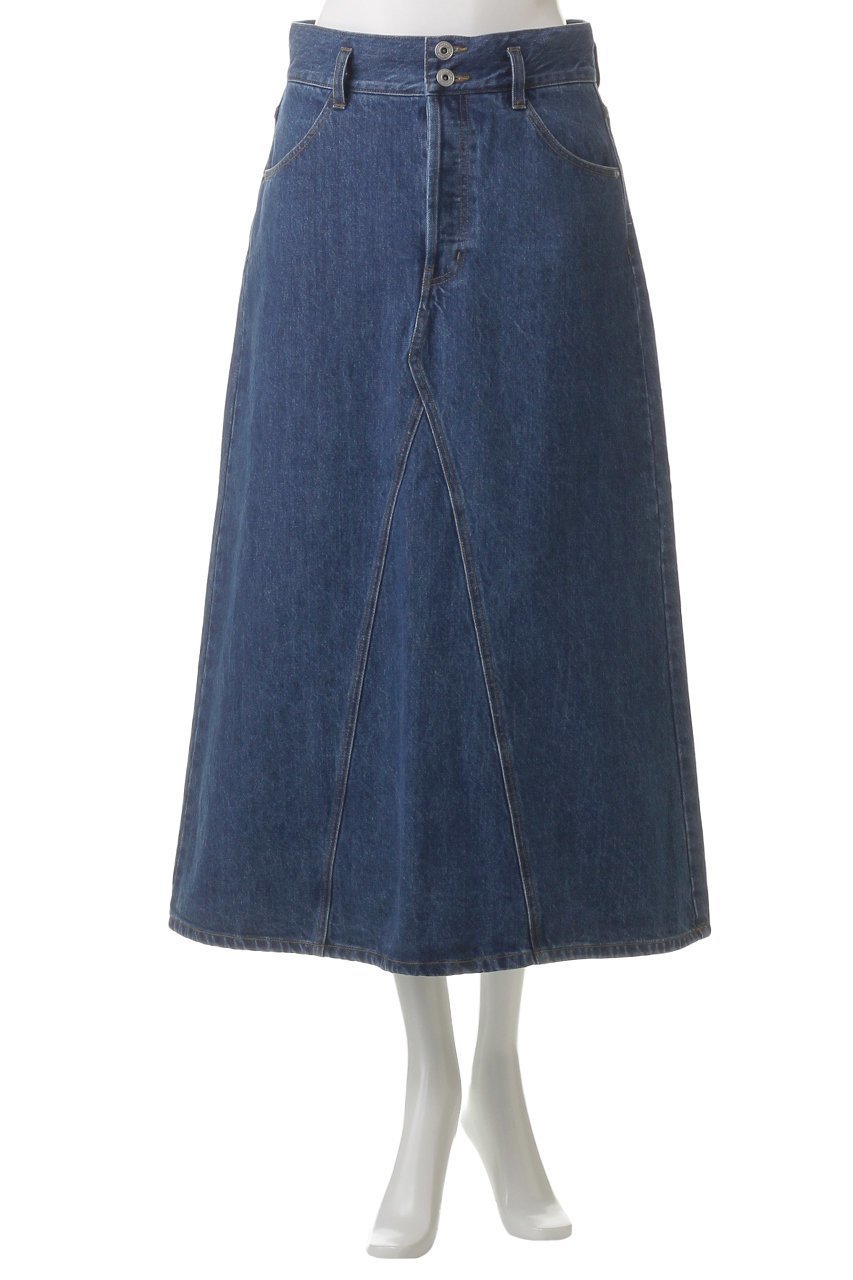 【ミュベール/MUVEIL】のディッキーズコラボ 2wayデニムスカート 人気、トレンドファッション・服の通販 founy(ファニー) 　ファッション　Fashion　レディースファッション　Fashion for Women　スカート　Skirts　デニムスカート・カジュアルスカート　Denim Skirts　おすすめ　Recommended / Our Picks　コンパクト　Compact, Small Size　シンプル　Simple, Minimal　デニム　Denim, Jeans Material　フレア　Flare, Flared　ポケット　Pocket, Pocket Detail　リボン　Ribbon, Bow　レース　Lace, Lace Fabric　other-7|ID: prp329100004421945 ipo3291000000032824626