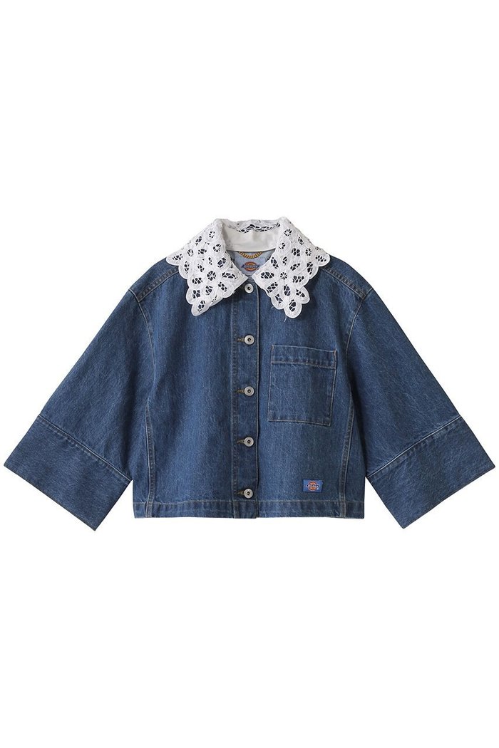 【ミュベール/MUVEIL】のディッキーズコラボ 2wayデニムジャケット インテリア・キッズ・メンズ・レディースファッション・服の通販 founy(ファニー) https://founy.com/ ファッション Fashion レディースファッション WOMEN アウター Coat Outerwear ジャケット Jackets デニムジャケット Denim Jackets コンパクト Compact ジャケット Jacket タイトスカート Tight Skirt デニム Denim ボックス Box レース Race ワイド Wide ワーク Work |ID: prp329100004421947 ipo3291000000030879072