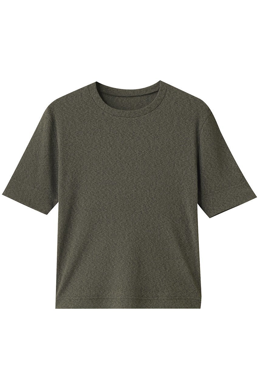 【スタニングルアー/STUNNING LURE】のヌーディードライハーフTシャツ インテリア・キッズ・メンズ・レディースファッション・服の通販 founy(ファニー) 　ファッション　Fashion　レディースファッション　Fashion for Women　トップス・カットソー　Cut & Sew Tops　シャツ・ブラウス・オフィスカジュアル　Elegant Blouses & Button-Ups　ロングTシャツ・Tシャツ　Longline T-Shirts & Tees　カットソー・ベーシックTシャツ　Cut-and-Sewn Tops / Stretch Tees & Basics　インナー　Innerwear　エレガント 上品　Elegant　シアー　Sheer, See-Through　ショート　Short, Short Length　シンプル　Simple, Minimal　ジャケット　Jacket, Outerwear　スリーブ　Sleeve, Long Sleeve / Short Sleeve　ヌーディ　Nude, Nude Tone　カーキ|ID: prp329100004421955 ipo3291000000034364188