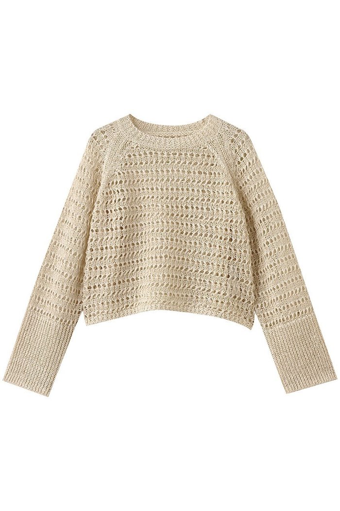【スタニングルアー/STUNNING LURE】のリネンライクニット インテリア・キッズ・メンズ・レディースファッション・服の通販 founy(ファニー) https://founy.com/ ファッション Fashion レディースファッション WOMEN トップス・カットソー Tops/Tshirt ニット Knit Tops プルオーバー Pullover シアー Sheer スラックス Slacks デニム Denim メッシュ Mesh リラックス Relax 透かし Watermark |ID: prp329100004421956 ipo3291000000030879096
