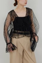 【ガリャルダガランテ/GALLARDAGALANTE】のチュールエンブロイダリーボレロ 人気、トレンドファッション・服の通販 founy(ファニー) ファッション Fashion レディースファッション Fashion for Women アウター Coat / Outerwear Collection ボレロ・ショート丈ジャケット / ドレス羽織りに Boleros & Short Jackets トップス・カットソー Cut & Sew Tops シャツ・ブラウス・オフィスカジュアル Elegant Blouses & Button-Ups おすすめ Recommended / Our Picks エレガント 上品 Elegant エンブロイダリー Embroidery Design オケージョン Occasion Wear スリーブ Sleeve, Long Sleeve / Short Sleeve デニム Denim, Jeans Material ヘムライン Hemline, Bottom Cut ボトム Bottoms, Lower Wear レトロ Retro, Vintage Style ロング Long, Long-Length thumbnail ブラック|ID: prp329100004421963 ipo3291000000032841797