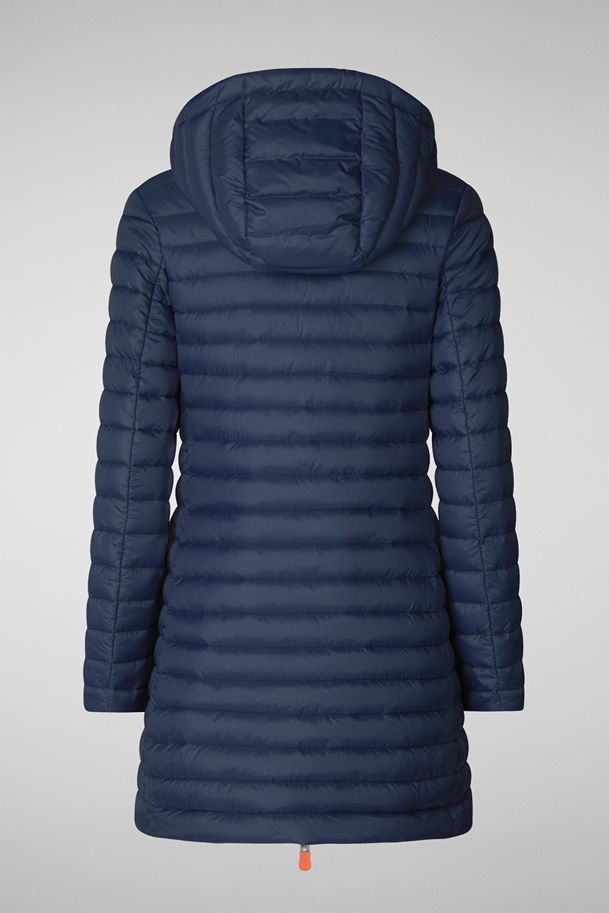 【セーブ ザ ダック/SAVE THE DUCK】のBRYANNA D40026WGIGA20 ロングジャケット 人気、トレンドファッション・服の通販 founy(ファニー) 　ファッション　Fashion　レディースファッション　Fashion for Women　アウター　Coat / Outerwear Collection　レディースジャケット・軽アウター　Jackets　オレンジ　Orange　キルティング　Quilted, Quilting　ジャケット　Jacket, Outerwear　スリム　Slim, Slim Fit　フィット　Fit, Slim Fit　ラウンド　Round, Round Neck　ロング　Long, Long-Length　other-2|ID: prp329100004421978 ipo3291000000036758503