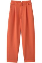 【アルアバイル/allureville】のダブルクロスベルト付タックパンツ コーラル|ID: prp329100004421983 ipo3291000000030979529