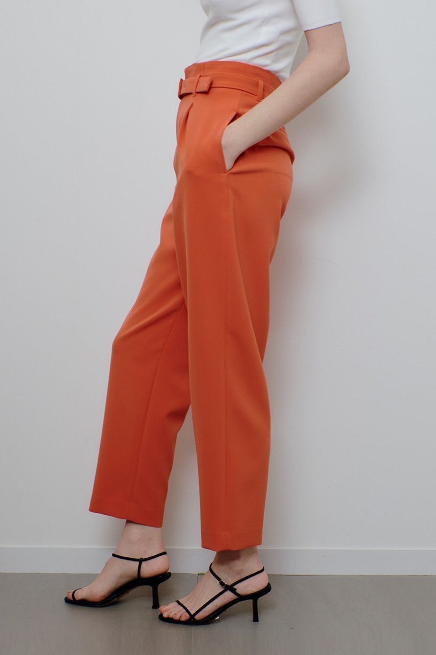 【アルアバイル/allureville】のダブルクロスベルト付タックパンツ 人気、トレンドファッション・服の通販 founy(ファニー) 　ファッション　Fashion　レディースファッション　Fashion for Women　パンツ　Pants & Trousers　ベルト&ウエストマーク　Belts & Waist Accessories　とろみ　Fluid, Flowy Fabric　ダブル　Double, Double-Breasted　フロント　Front, Front Design　エレガント 上品　Elegant　other-6|ID: prp329100004421983 ipo3291000000032706845