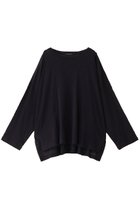【ミズイロ インド/mizuiro ind】のmesh long slv wide T Tシャツ navy|ID: prp329100004421985 ipo3291000000032809198