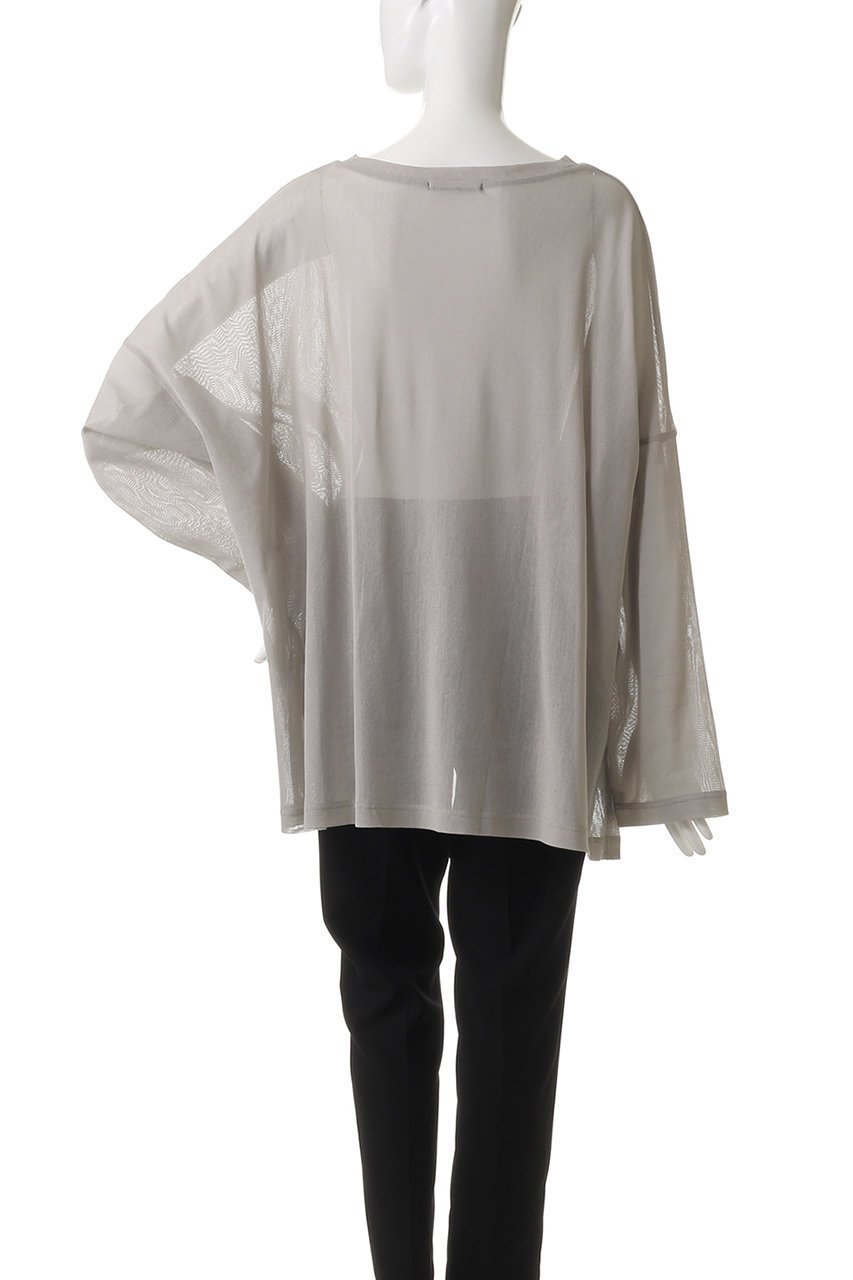 【ミズイロ インド/mizuiro ind】のmesh long slv wide T Tシャツ 人気、トレンドファッション・服の通販 founy(ファニー) 　ファッション　Fashion　レディースファッション　Fashion for Women　トップス・カットソー　Cut & Sew Tops　シャツ・ブラウス・オフィスカジュアル　Elegant Blouses & Button-Ups　ロングTシャツ・Tシャツ　Longline T-Shirts & Tees　カットソー・ベーシックTシャツ　Cut-and-Sewn Tops / Stretch Tees & Basics　シアー　Sheer, See-Through　シンプル　Simple, Minimal　スリーブ　Sleeve, Long Sleeve / Short Sleeve　メッシュ　Mesh, Net Fabric　ロング　Long, Long-Length　夏　Summer　春　Spring　S/S・春夏　SS, Spring/Summer, Warm Season　other-4|ID: prp329100004421985 ipo3291000000032809203